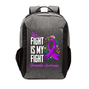 Her Fight Is My Fight Detia Awareness Gift Vector Backpack