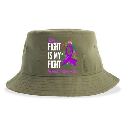 Her Fight Is My Fight Detia Awareness Gift Sustainable Bucket Hat