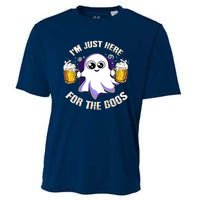 Halloween Funny I'm Just Here For The Boos Cooling Performance Crew T-Shirt