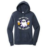 Halloween Funny I'm Just Here For The Boos Women's Pullover Hoodie