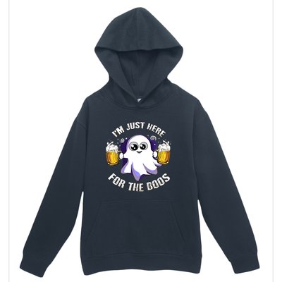 Halloween Funny I'm Just Here For The Boos Urban Pullover Hoodie