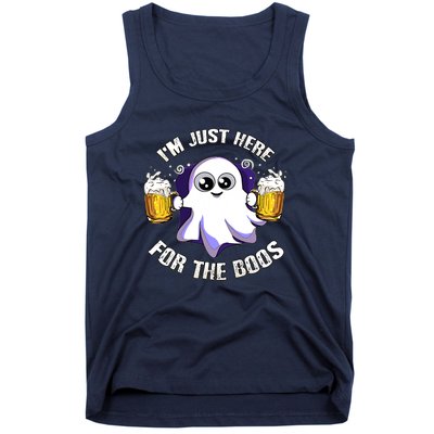 Halloween Funny I'm Just Here For The Boos Tank Top