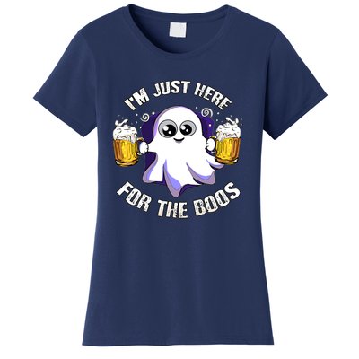 Halloween Funny I'm Just Here For The Boos Women's T-Shirt