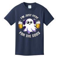 Halloween Funny I'm Just Here For The Boos Kids T-Shirt