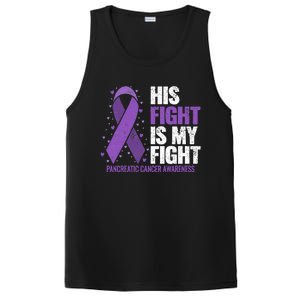 His Fight is my Fight Pancreatic Cancer Awareness  PosiCharge Competitor Tank