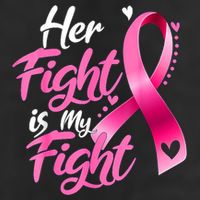 Her Fight Is My Fight Breast Cancer Awareness Family Support Hat