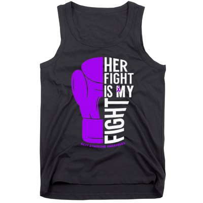Her Fight Is My Fight Rett Syndrome Awareness Tank Top
