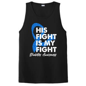 His Fight Is My Fight Diabetes Awareness PosiCharge Competitor Tank