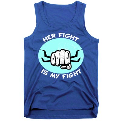 Her Fight Is My Fight Sexual Assault Awareness Month April Gift Tank Top