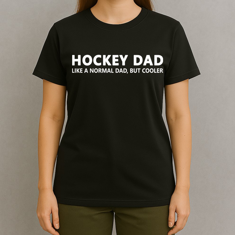 Hockey Father Ice Hockey Dad Gift T-Shirt
