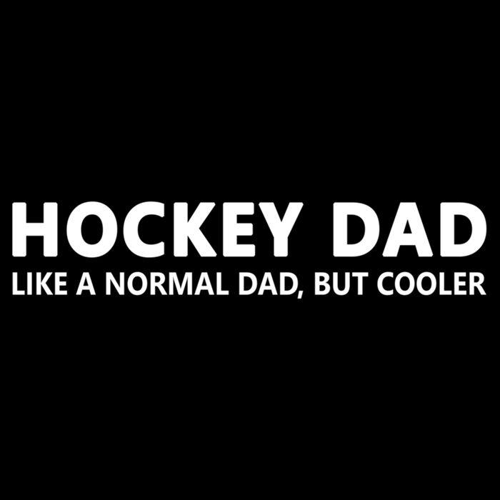 Hockey Father Ice Hockey Dad Gift Zip Tote Bag