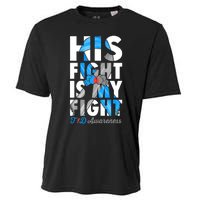 His Fight Is My Fight Type 1 diabetes T1D Diabetes Awareness Cooling Performance Crew T-Shirt