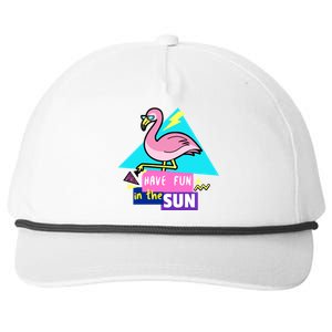 Have Fun In The Sun Gift Snapback Five-Panel Rope Hat