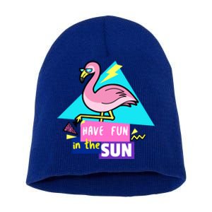 Have Fun In The Sun Gift Short Acrylic Beanie