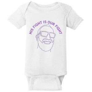 His Fight Is Ours Baby Bodysuit