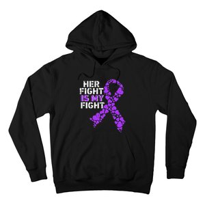 Her Fight is My Fight Pancreatic Cancer Awareness November Hoodie