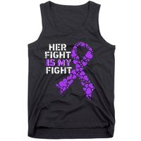 Her Fight is My Fight Pancreatic Cancer Awareness November Tank Top