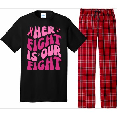 Her Fight Is Our Fight Breast Cancer Awareness Pajama Set