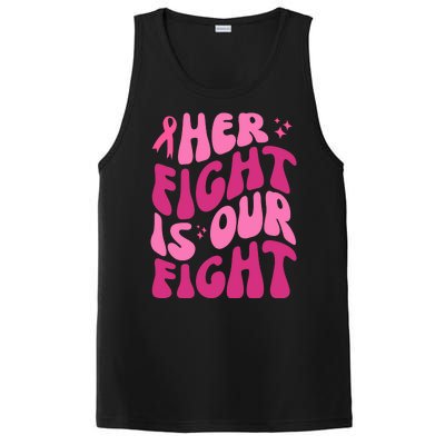 Her Fight Is Our Fight Breast Cancer Awareness PosiCharge Competitor Tank