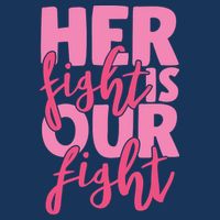 Her Fight Is Our Fight 7 Panel Mesh Trucker Snapback Hat