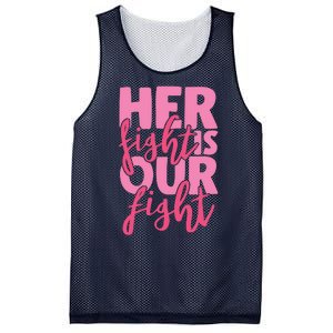 Her Fight Is Our Fight Mesh Reversible Basketball Jersey Tank