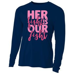 Her Fight Is Our Fight Cooling Performance Long Sleeve Crew