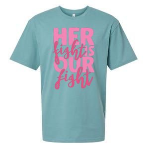 Her Fight Is Our Fight Sueded Cloud Jersey T-Shirt