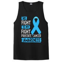 His Fight Is My Fight Prostate Cancer Awareness Support PosiCharge Competitor Tank