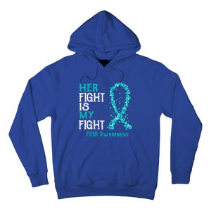 Her Fight Is My Fight Ptsd Awareness Funny Gift Hoodie