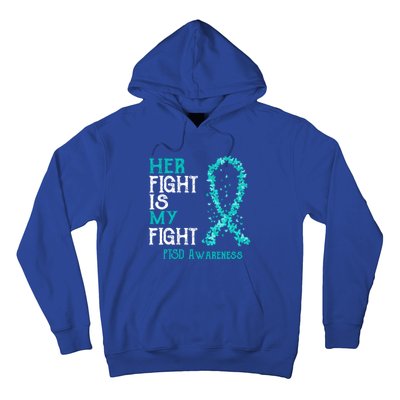 Her Fight Is My Fight Ptsd Awareness Funny Gift Hoodie