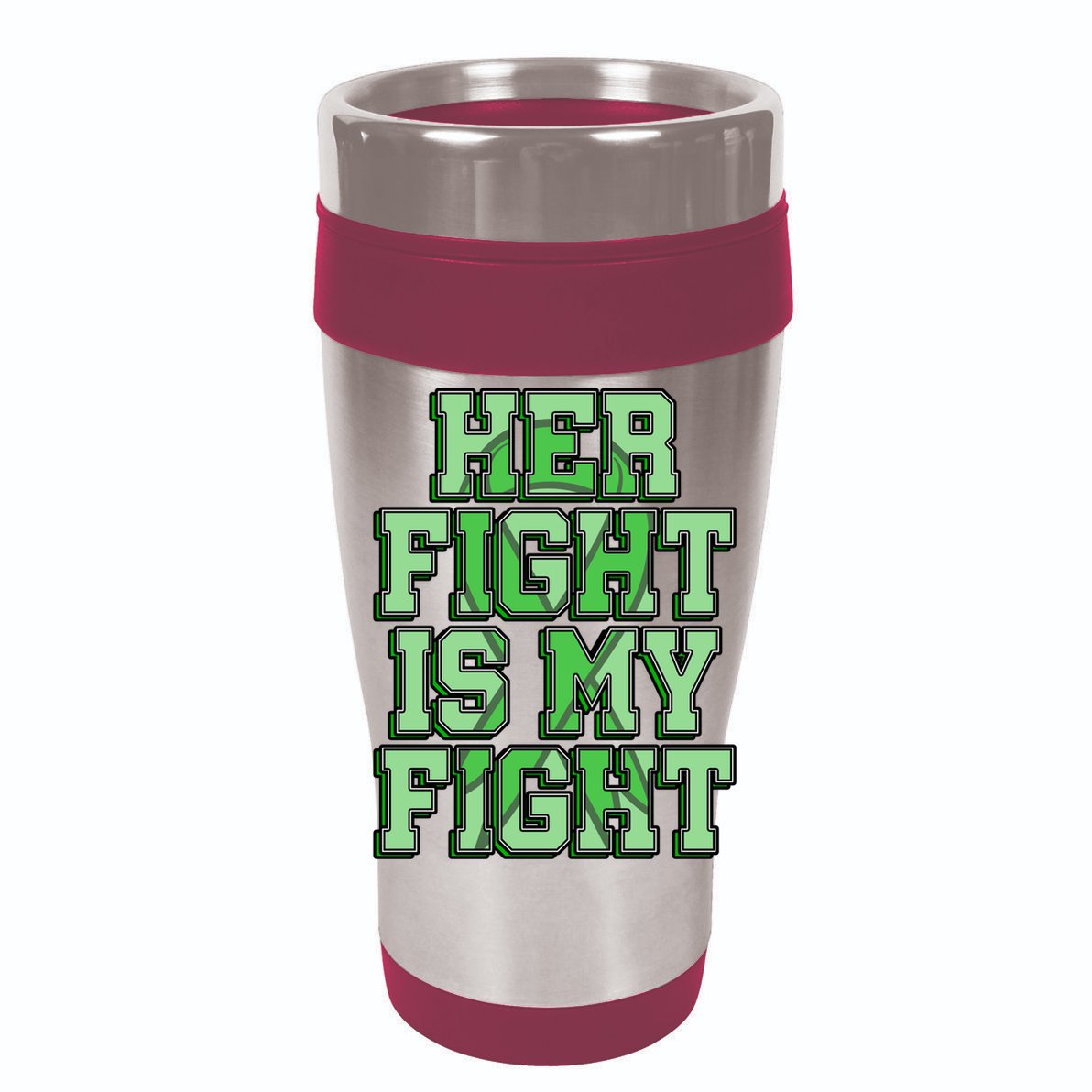 Her Fight Is My Fight Cerebral Palsy Awareness Disabled Gift Ladies PosiCharge Tri-Blend Wicking Tank