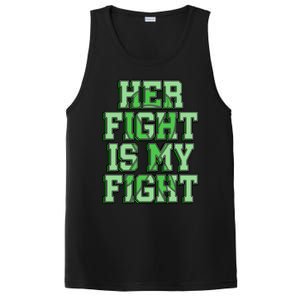 Her Fight Is My Fight Cerebral Palsy Awareness Disabled Gift PosiCharge Competitor Tank