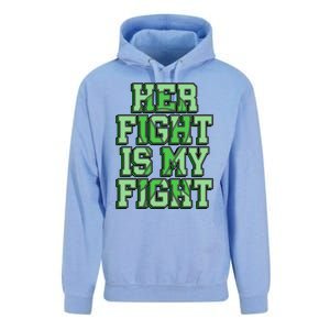 Her Fight Is My Fight Cerebral Palsy Awareness Disabled Gift Unisex Surf Hoodie