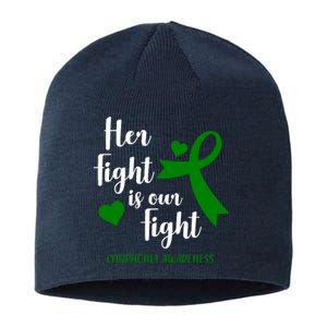 Her Fight Is Our Fight Lymphoma Awareness Sustainable Beanie