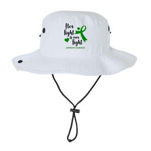 Her Fight Is Our Fight Lymphoma Awareness Legacy Cool Fit Booney Bucket Hat