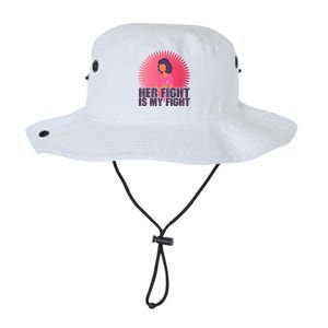 Her Fight Is My Fight Breast Cancer Awareness Legacy Cool Fit Booney Bucket Hat