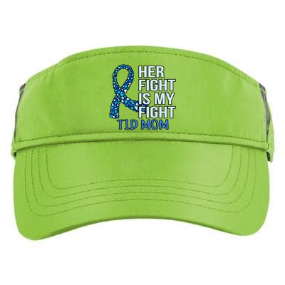 Her Fight Is My Fight Diabetes Awareness Diabetic Graphic Cool Gift Adult Drive Performance Visor