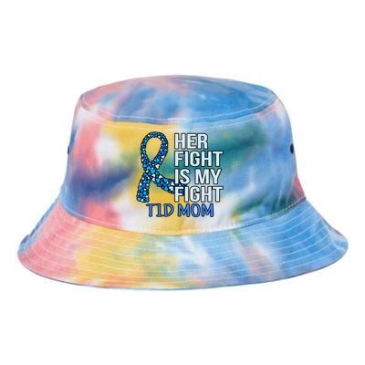 Her Fight Is My Fight Diabetes Awareness Diabetic Graphic Cool Gift Tie Dye Newport Bucket Hat