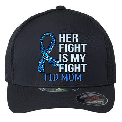 Her Fight Is My Fight Diabetes Awareness Diabetic Graphic Cool Gift Flexfit Unipanel Trucker Cap