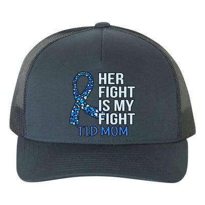 Her Fight Is My Fight Diabetes Awareness Diabetic Graphic Cool Gift Yupoong Adult 5-Panel Trucker Hat