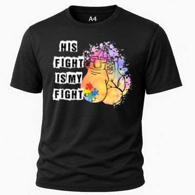 His Fight Is My Fight Autism Awareness Cool Gift Performance Shirt