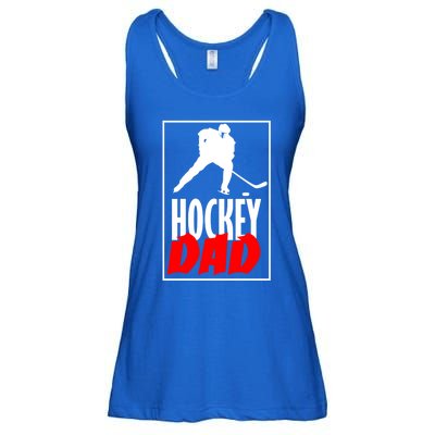 Hockey Father Ice Hockey Dad Great Gift Ladies Essential Flowy Tank