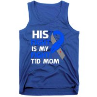 His Fight Is My Fight T1d Mom Type 1 Diabetes Awareness Gift Tank Top