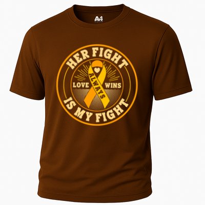 Her Fight Is My Fight Love Always Wins Emblem Performance Shirt