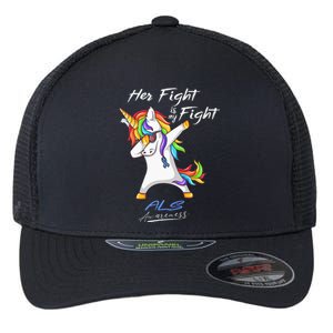 Her Fight Is My Fight ALS Awareness Flexfit Unipanel Trucker Cap