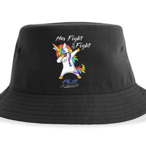 Her Fight Is My Fight ALS Awareness Sustainable Bucket Hat