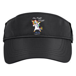 Her Fight Is My Fight ALS Awareness Adult Drive Performance Visor