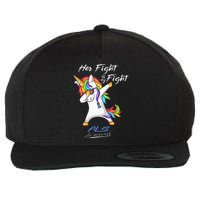 Her Fight Is My Fight ALS Awareness Wool Snapback Cap