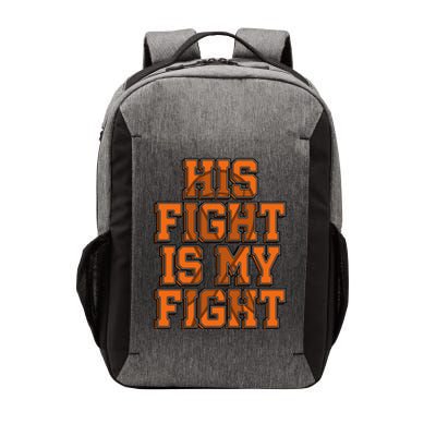 His Fight Is My Fight Sensory Processing Disorder Warrior Gift Vector Backpack