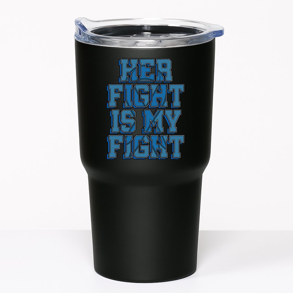 Her Fight Is My Fight ALS Lou Gehrig's Disease MND Idea Tumbler